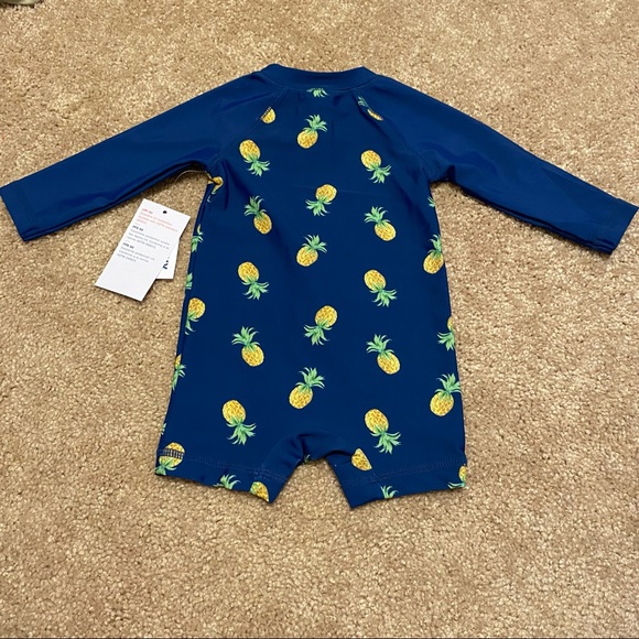 NWT Old Navy one piece rashguard swim suit 3-6 month - Picture 3 of 3